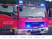 Tablet Screenshot of freiwillige-feuerwehr-burg.de